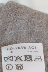 Honnete（オネット）Wide Stole Lt Weight Washed