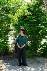 fog linen work(フォグリネンワーク)　アニヤトップ　エクルベージュ　　