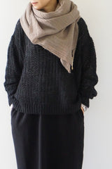 Honnete（オネット）Wide Stole Lt Weight Washed