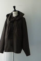 a'nuke(アンヌーク)　Check Coverall Jacket 在庫はカラーサイズ欄参照