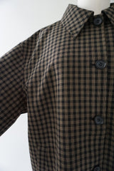 a'nuke(アンヌーク)　Check Coverall Jacket 在庫はカラーサイズ欄参照
