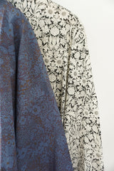 utilite(ユティリテ)　LIBERTY Print　スタンドカラーシャツ