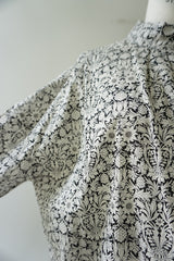 utilite(ユティリテ)　LIBERTY Print　スタンドカラーシャツ