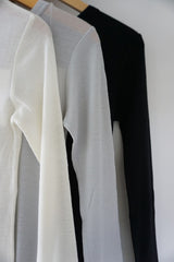 Gauze# (ガーゼ)　Super 120’s　wool PULL OVER