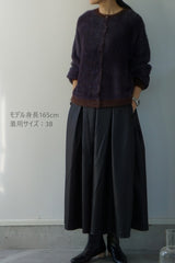 WHYTO.(ホワイト) leather like pleats pants