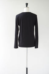 FACTORY(ファクトリー)　綿スムース　クルーネックカットソー