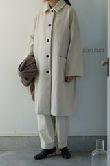 maison de soil(メゾンドソイル)　SUPER 100WOOL OVER COAT