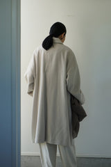 maison de soil(メゾンドソイル)　SUPER 100WOOL OVER COAT