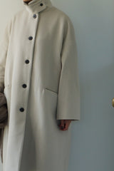 maison de soil(メゾンドソイル)　SUPER 100WOOL OVER COAT