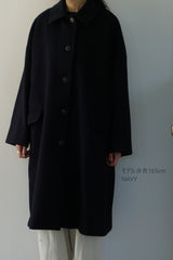 maison de soil(メゾンドソイル)　SUPER 100WOOL OVER COAT