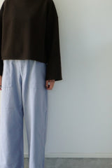 KHA:KI(カーキ)　WIDE FATIGUE TROUSERS