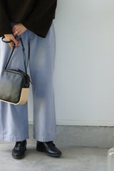 KHA:KI(カーキ)　WIDE FATIGUE TROUSERS