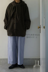 KHA:KI(カーキ)　WIDE FATIGUE TROUSERS