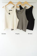 再入荷　mizuiro-ind(ミズイロインド) Lily‐yarn　vest