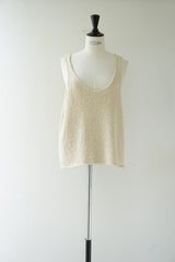 再入荷　mizuiro-ind(ミズイロインド) Lily‐yarn　vest