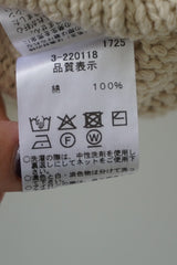 再入荷　mizuiro-ind(ミズイロインド) Lily‐yarn　vest