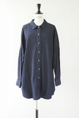 mizuiro-ind(ミズイロインド) denim wide シャツ