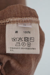 FACTORY(ファクトリー)　綿カットソー サイドリブトレーナー