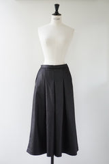 WHYTO.(ホワイト) leather like pleats pants