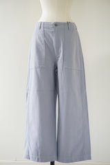 KHA:KI(カーキ)　WIDE FATIGUE TROUSERS