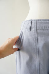 KHA:KI(カーキ)　WIDE FATIGUE TROUSERS