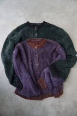WHYTO.(ホワイト) mix fur cardigan