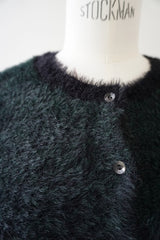 WHYTO.(ホワイト) mix fur cardigan
