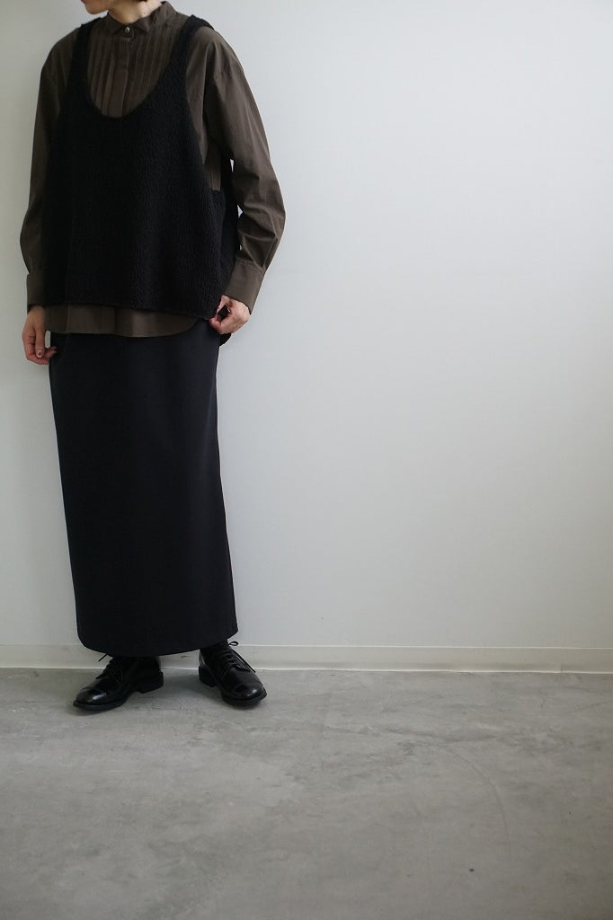 再入荷　mizuiro-ind(ミズイロインド) Lily‐yarn　vest