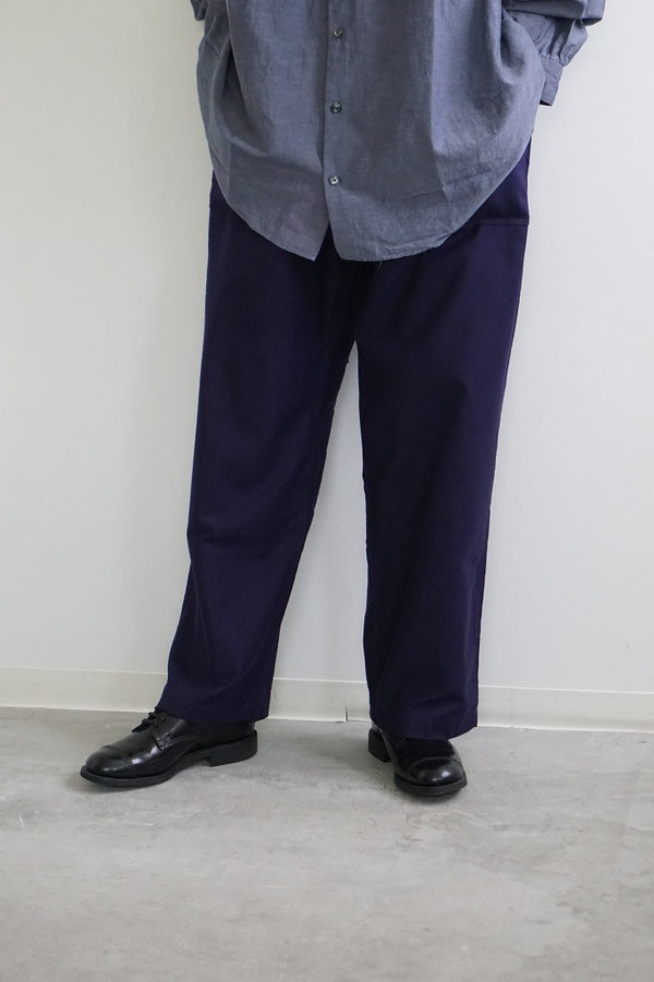 HTS(エイチティーエス)　BACK SATIN BAKER PANT　