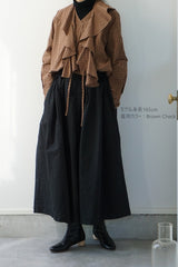 ROBE de PEAU（ローブデポー）2Way Frill Collar Blouse