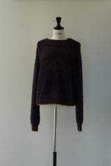 WHYTO.(ホワイト) mix fur cardigan