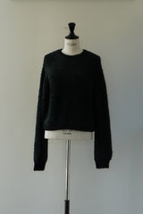 WHYTO.(ホワイト) mix fur cardigan