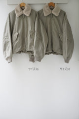 a'nuke(アンヌーク)　MA-2 Flight Jacket 在庫はカラーサイズ欄参照