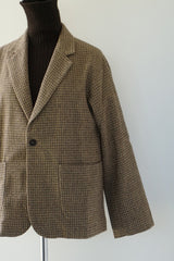 Honnete（オネット）　Short Coat Jacket　Cotton Wool