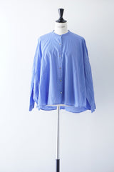 mizuiro-ind(ミズイロインド)back gather wide shirt