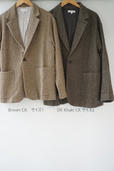 Honnete（オネット）　Short Coat Jacket　Cotton Wool