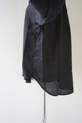 fog linen work(フォグリネンワーク)　アリス　トップ　ブラック