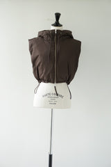 a'nuke(アンヌーク)　Hooded Down Vest 在庫はカラーサイズ欄参照