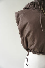 a'nuke(アンヌーク)　Hooded Down Vest 在庫はカラーサイズ欄参照