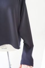 Harriss（ハリス）異素材コンビドルマンタックスリーブプルオーバー