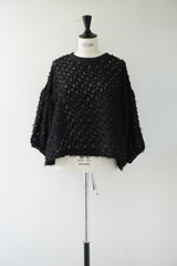 WHYTO.(ホワイト) jacquard volume blouse
