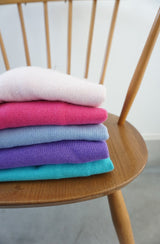 Cashmere Silk Company（カシミアシルクカンパニー）　Crew Neck Knit