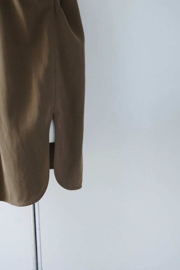 TODAYFUL（トゥデイフル）Peachskin Over Shirts 在庫はお問合せください