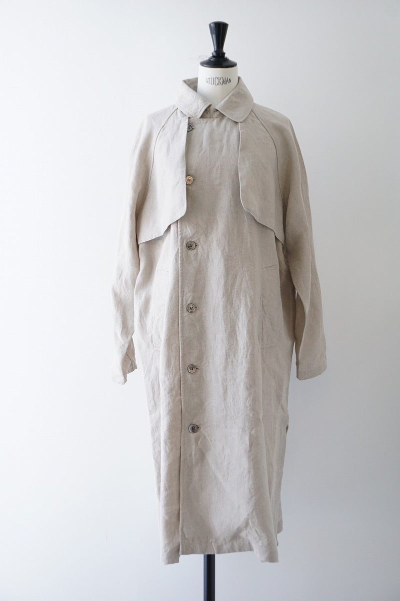 TISSU(ティシュ)トリプルワッシャーリネン HIGH DENSITY EFFORTLESS TRENCH