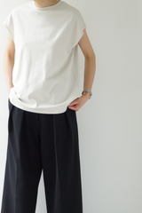 再入荷　LIFiLL(リフィル) COTTONY SLEEVELESS TEE　LIGHT GREY