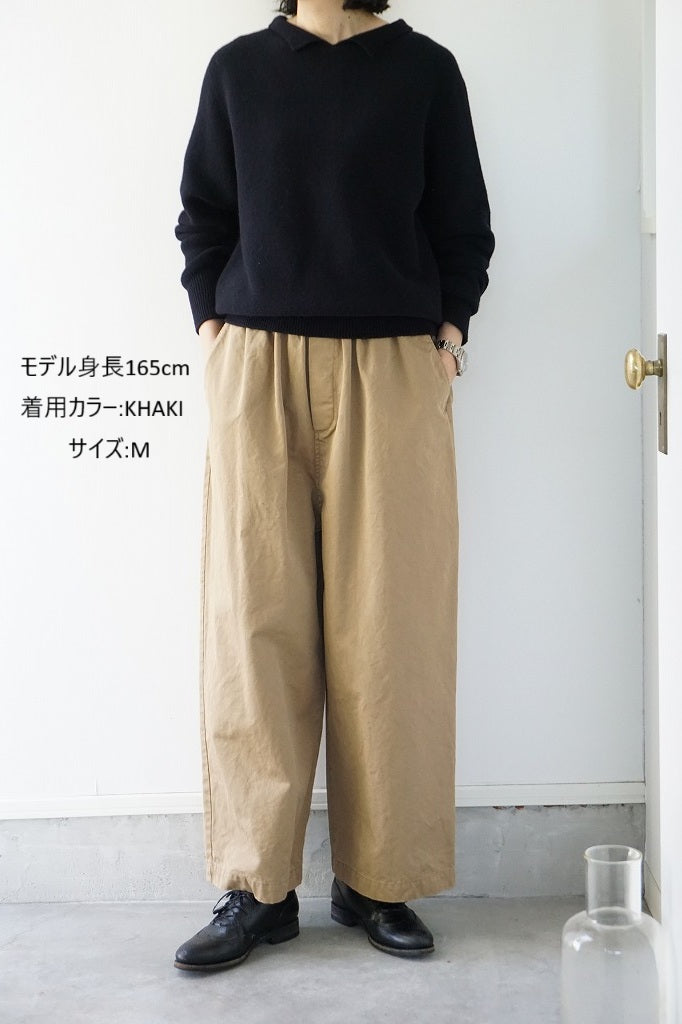 TRAVAIL MANUEL(トラバイユマニュアル)　ルアンチンチノ　ベースパンツ