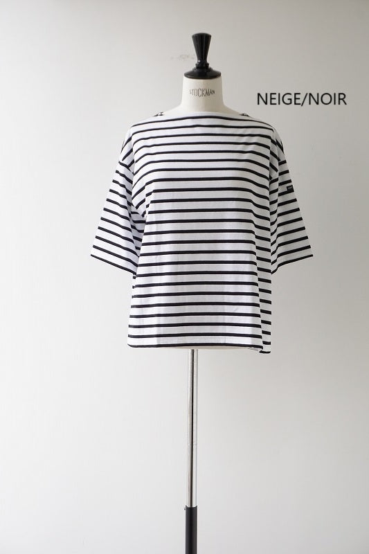 再入荷　SAINT JAMES(セントジェームス)PIRIAC TEE LOOSE 五分袖ドロップショルダー