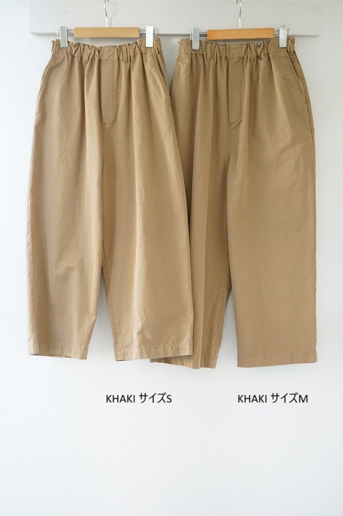 TRAVAIL MANUEL(トラバイユマニュアル)　ルアンチンチノ　ベースパンツ