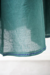 SOIL(ソイル) SUPER FINE VOILE WITH SELVAGE GATHERD SKIRT　20%off